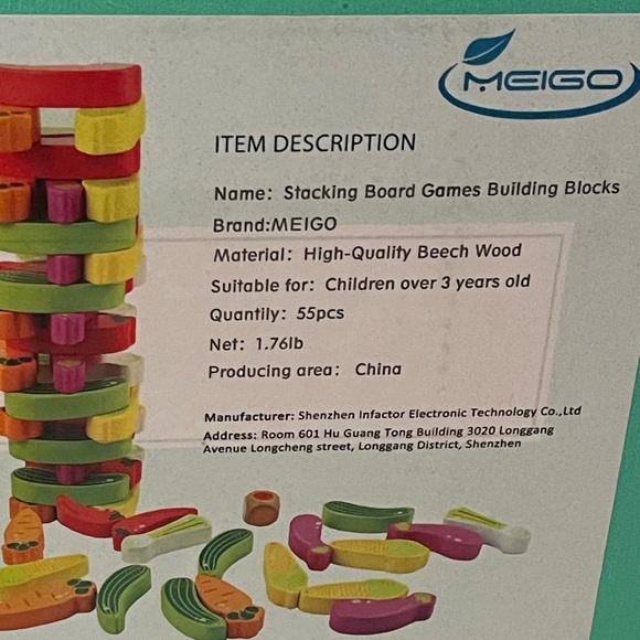 Stacking Board Games Building Blocks. Perfect birthday gifts - Picture 2 of 7